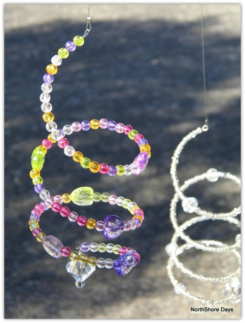 NorthShore Days..... Spiral Suncatchers