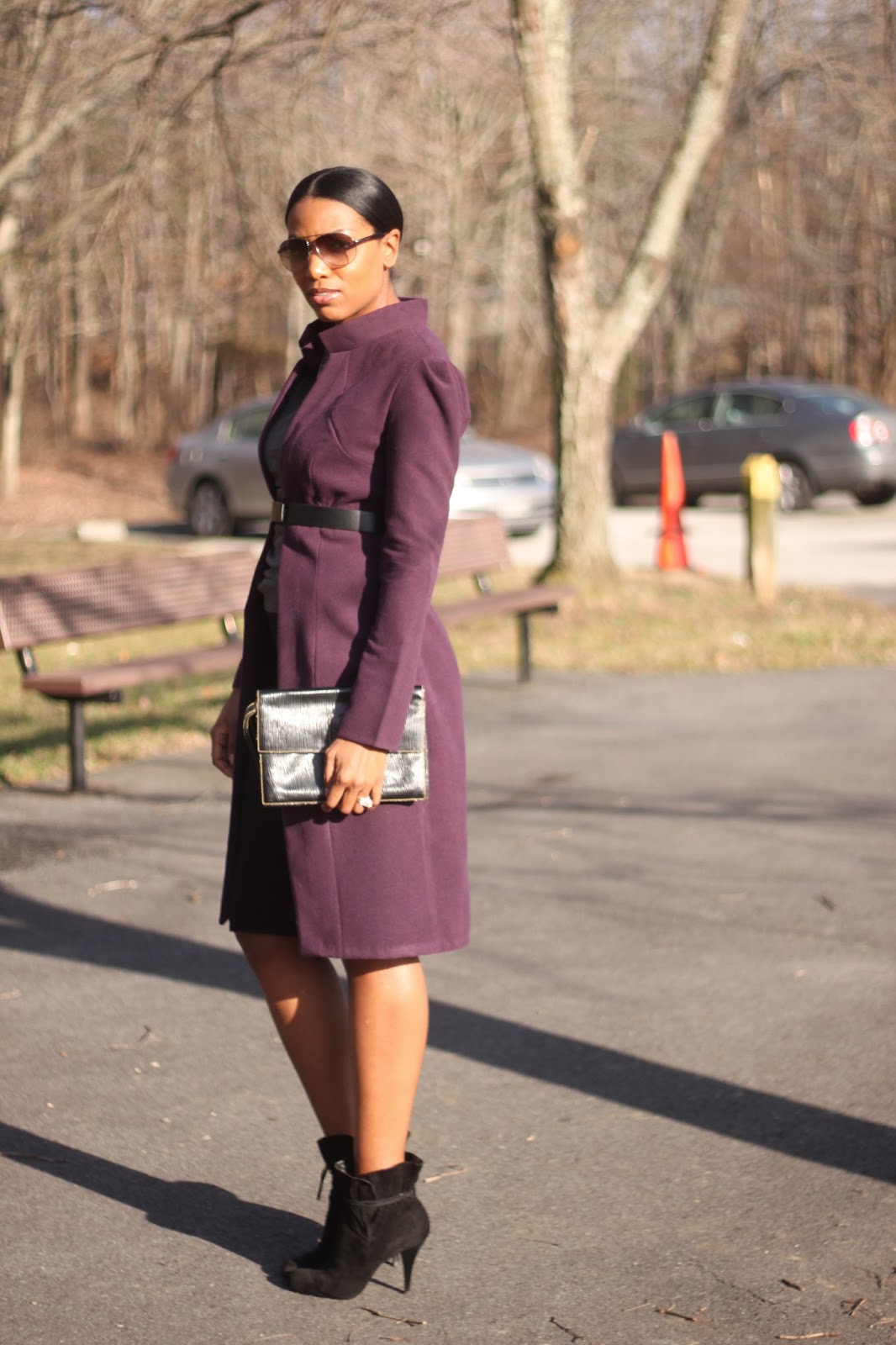 DIY Eggplant Coat Beaute' J'adore