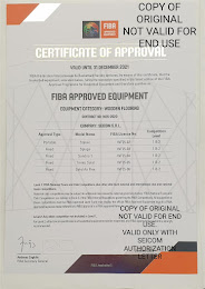 Certificato di Approvazione FIBA