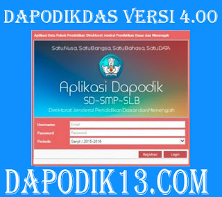 ✔ Unduh File Aplikasi Dapodikdas Vesri 4.0.0 terbaru Selamat tiba Aplikasi Dapodikdas Versi ✔ Unduh File Aplikasi Dapodikdas Vesri 4.0.0 terbaru