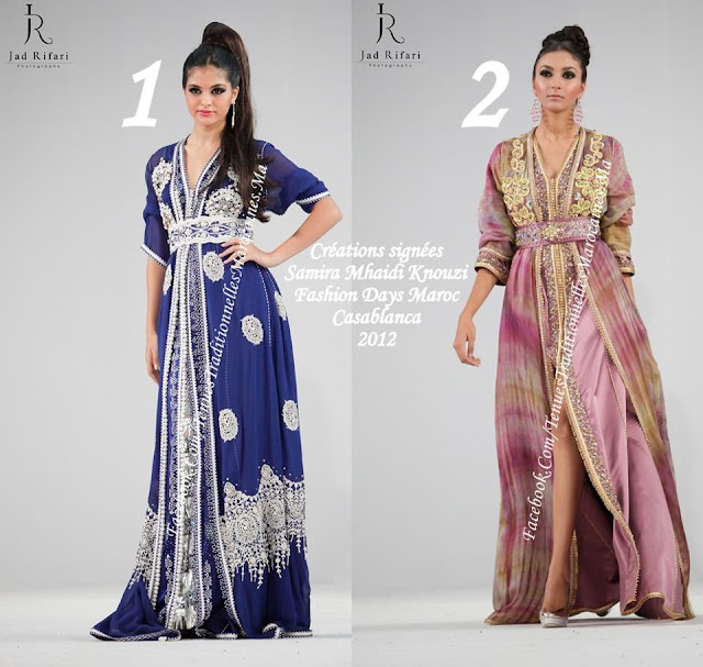  collection de caftans marocains 2013-2014