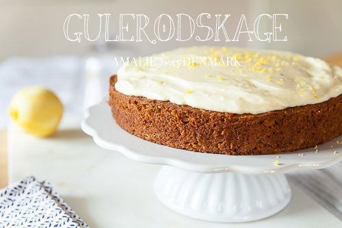 Amalie loves Denmark Dänischer Gulerodskage - Karottenkuchen Rezept Amalie loves Denmark Dänischer Gulerodskage - Karottenkuchen Rezept