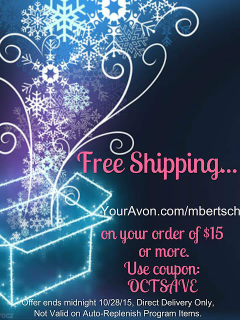 Avon October Free Shipping on $15