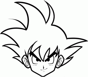 como desenhar o goku fácil como desenhar 10