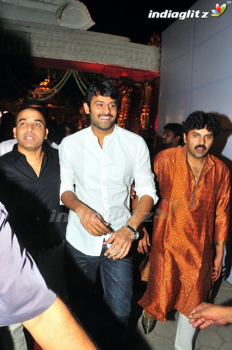 PrabhasMyHero Blog: Prabhas at Jr.NTR's Marriage