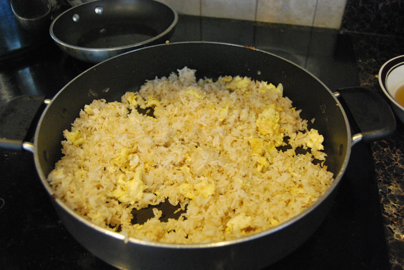 JJ's Chopsticks Hong Kong Style Baked Pork Chop on Fried Rice