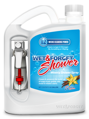 shower wet forget review giveaway cleaner work spray tub