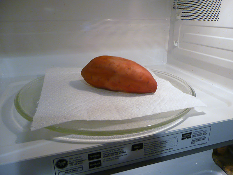 The Grubery Microwave Sweet Potato Recipe