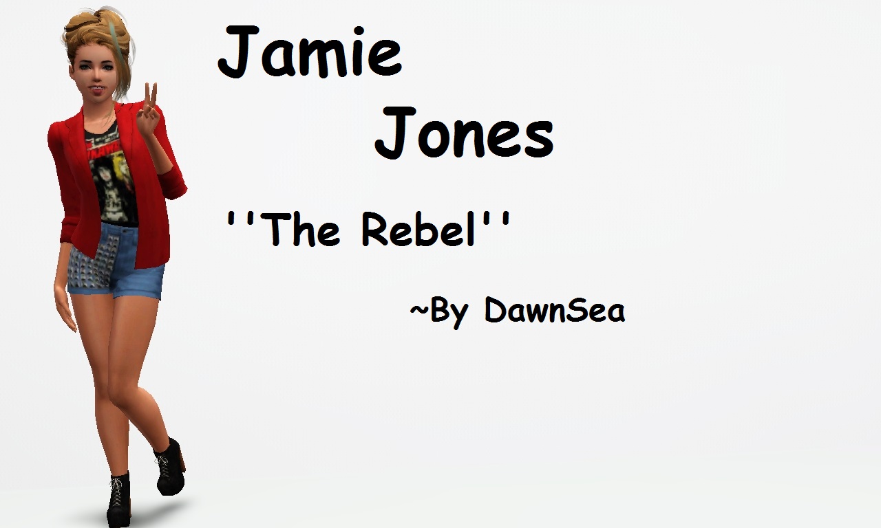 DawnSea Sims 3 **New Sim*' DOWNLOD LINK Jamie Jones The Rebel By