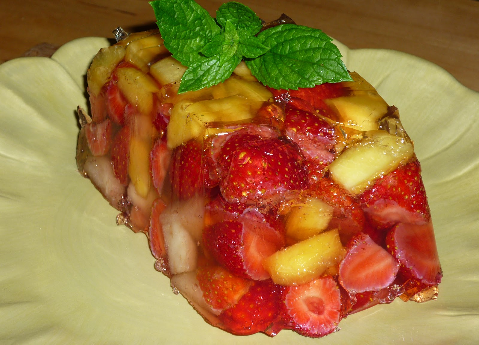 Terrine de fruits en gelée de Sauternes Une souris dans ma cuisine, le blog d'Elise