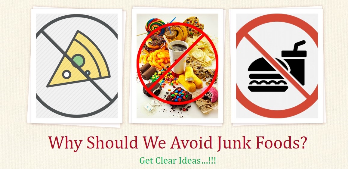 Why Should We Avoid Junk Foods? Multi Solution Blog