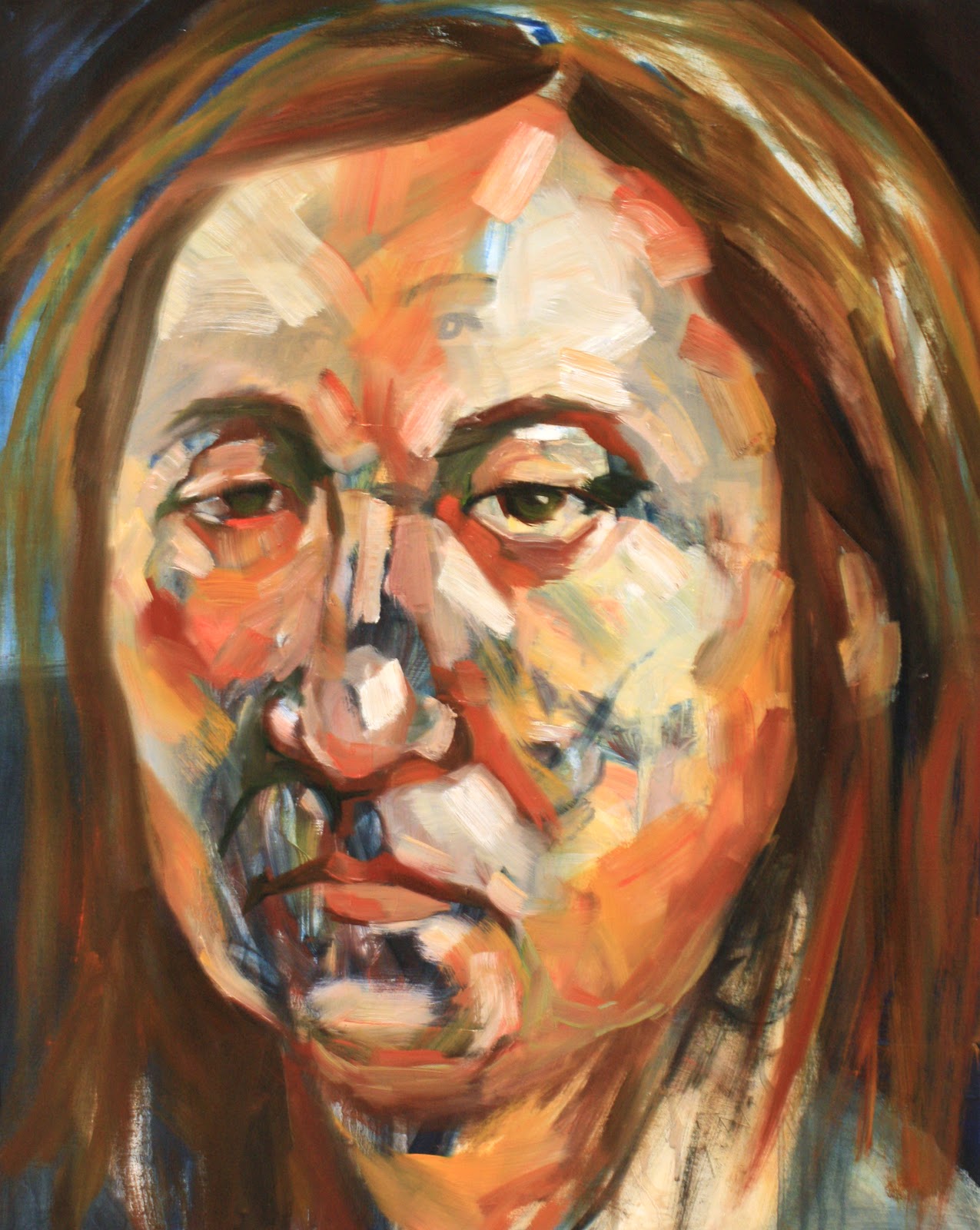 Rachel Mindrup Painting Over Painting