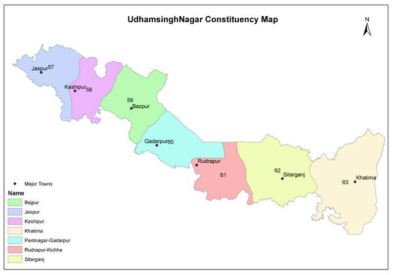 Udham Singh Nagar Map Uttarakhand.. A Simply Heaven: Udham Singh Nagar- Uttarakhand