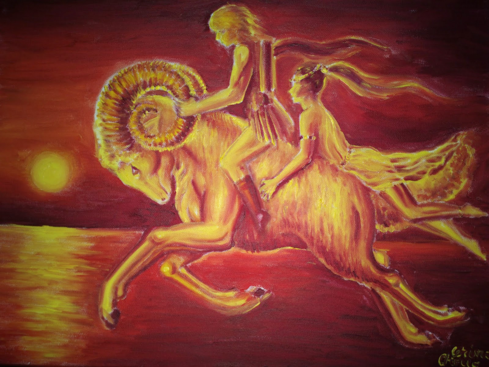 ♥*CORinAZONe ART- The art of Corina Chirila*♥*:...: The legend of Aries,  the golden ram