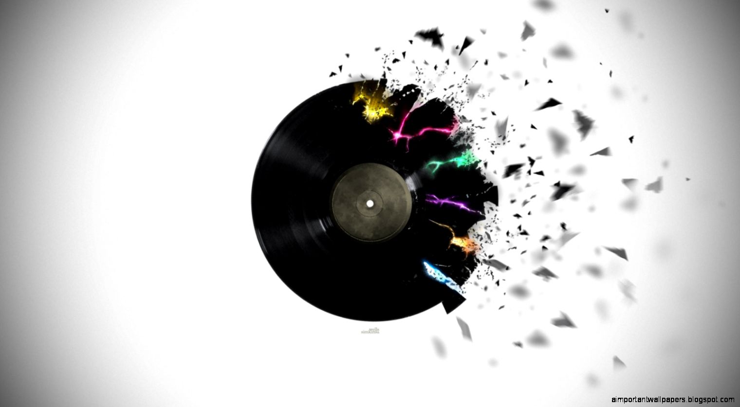 1600x900 Shattered Vinyl wallpaper music and dance wallpapers 1600x900 Shattered Vinyl wallpaper music and dance wallpapers