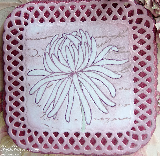 DipsDesigns Masking Tutorial with Stamps and Diecuts