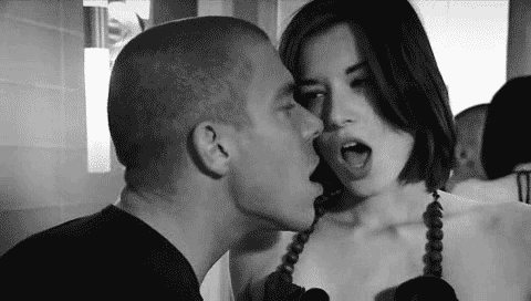 Short hair sensual makeout vibrator
