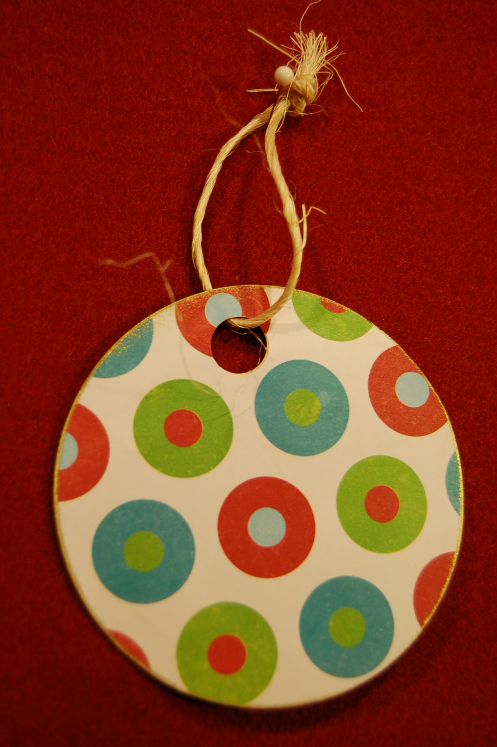 Gift Tag Ornaments