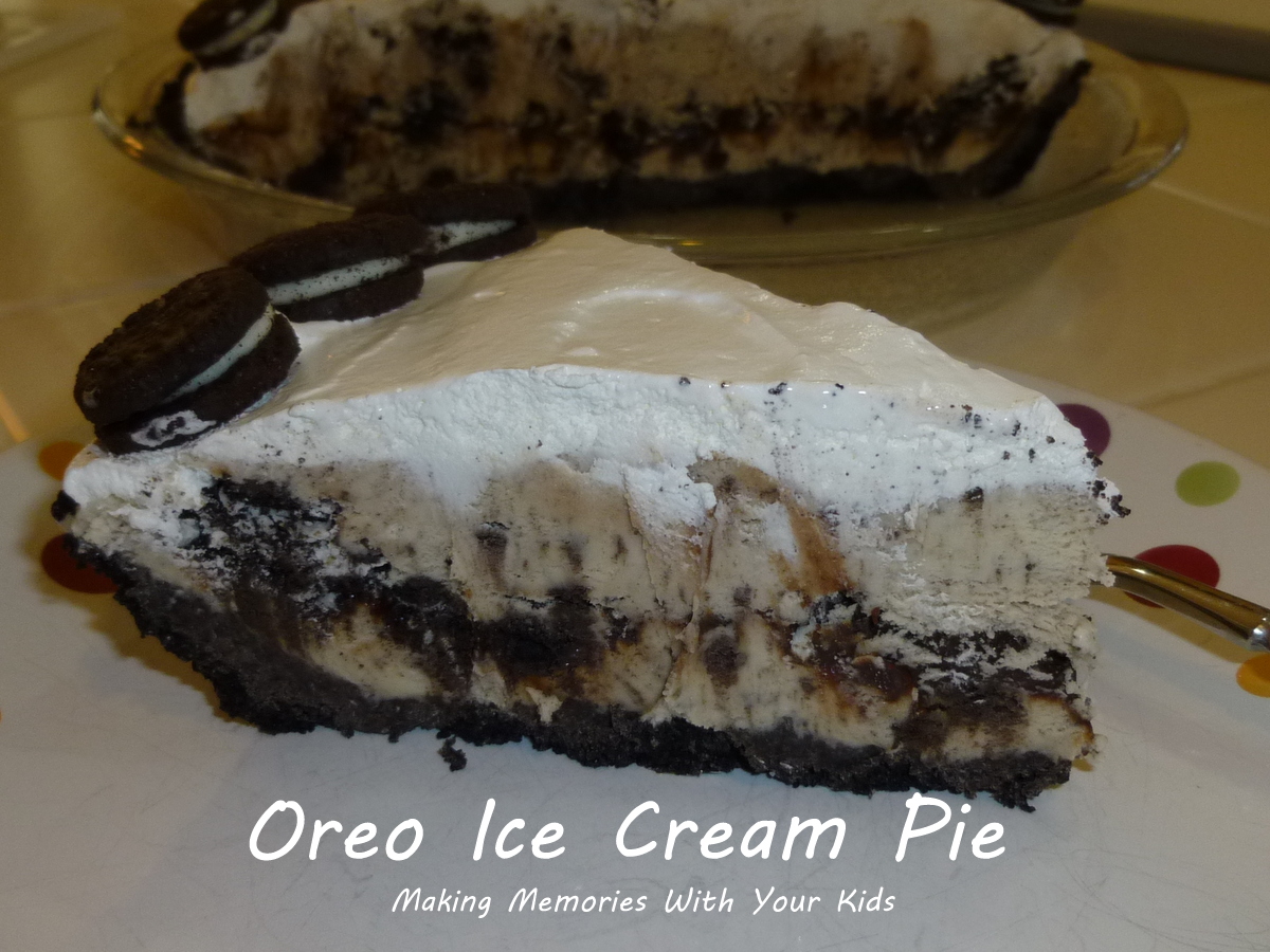 Oreo Ice Cream Pie Making Memories With Your Kids