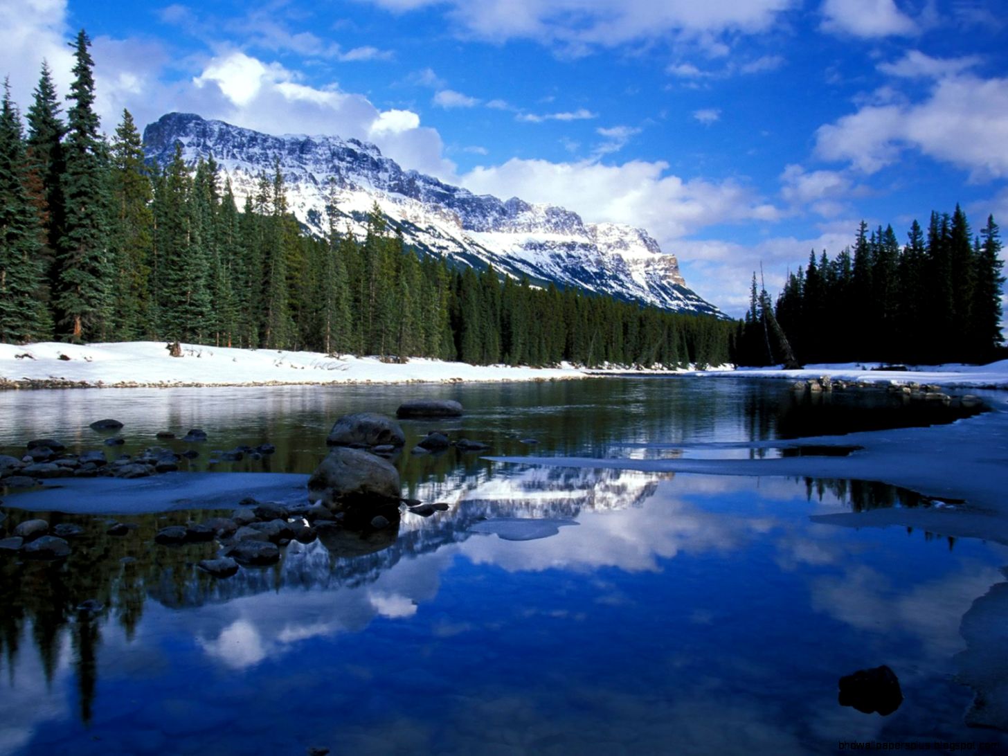 Castle Mountain Alberta Canada Castle Mountain Alberta Canada
