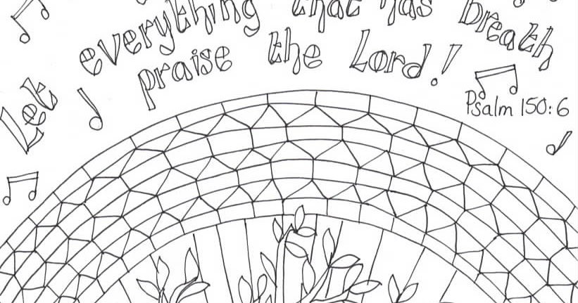 Psalm Coloring Page Psalm Coloring Page