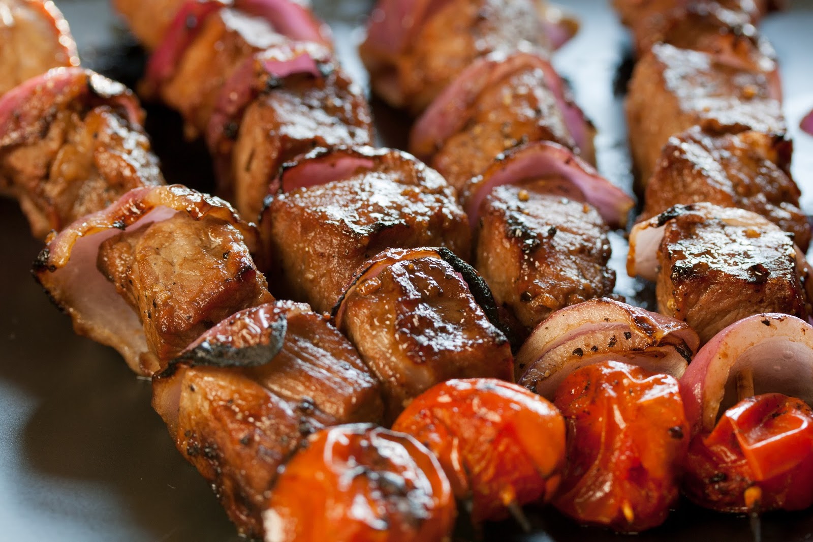 Marinated Steak Kabobs Saving Room for Dessert