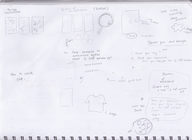 i want to do divergence n convergence so i started to design a logo trying to make it consistent as a whole package