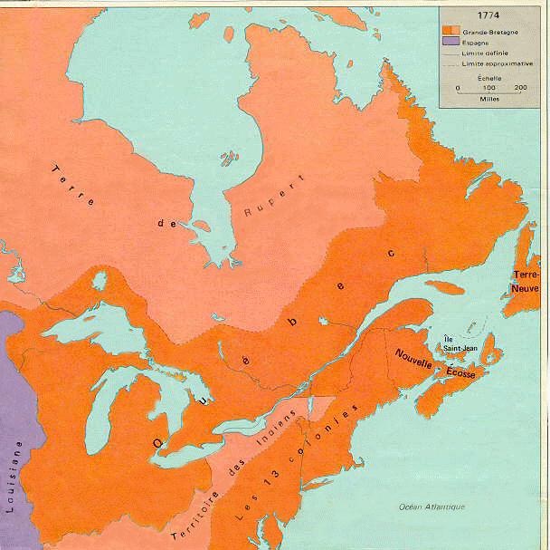 French North America The Quebec Act Cause of the American