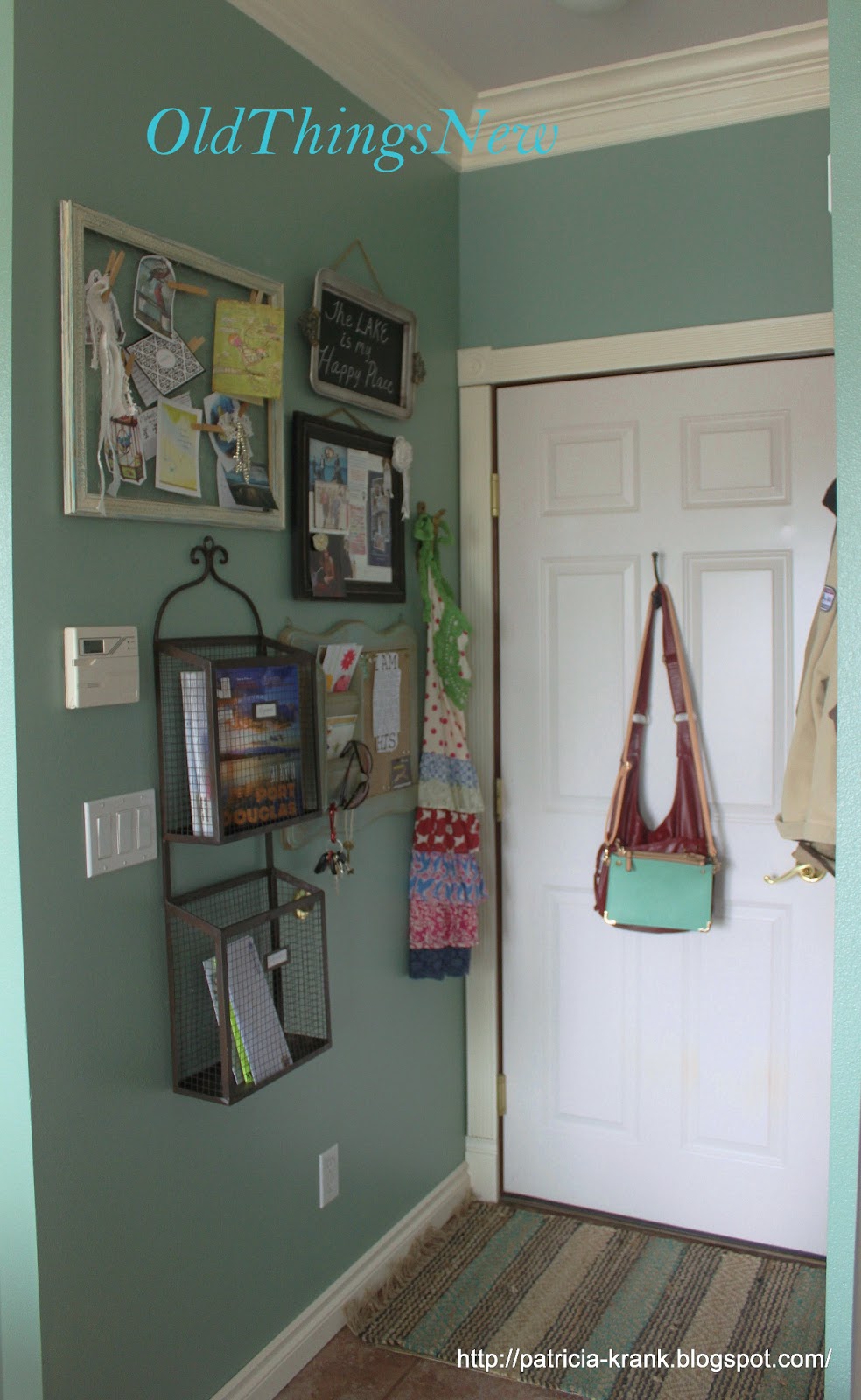 Message Center Wall OLD THINGS NEW