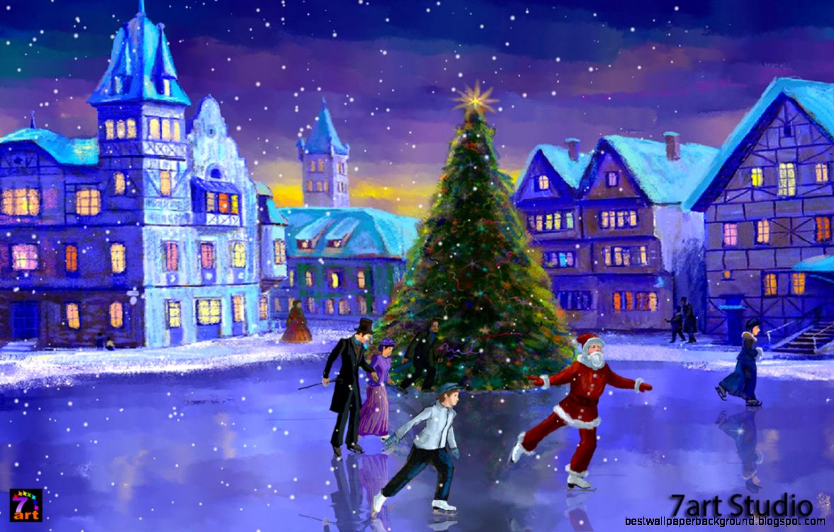 Christmas Rink screensaver and live wallpaper your brilliant Christmas Rink screensaver and live wallpaper your brilliant