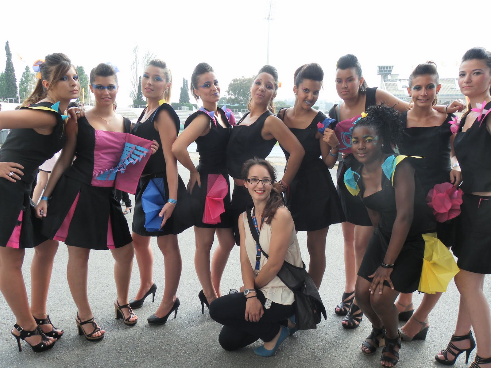 METIERS DE LA MODE ET DU SPECTACLE // LYCEE LES COTEAUX / CANNES mai 2011