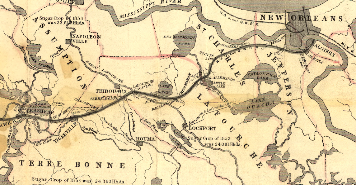 Civil War Louisiana From New Orleans to Brashear City, 1863