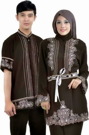 Model Baju Muslim Couple Modern Terbaru 2017/2018 Model Baju Muslim Couple Modern Terbaru 2017/2018