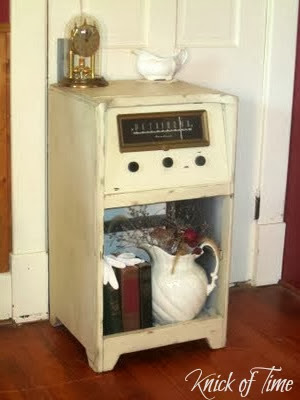 Repurposed Antique Radio via Knick of Time