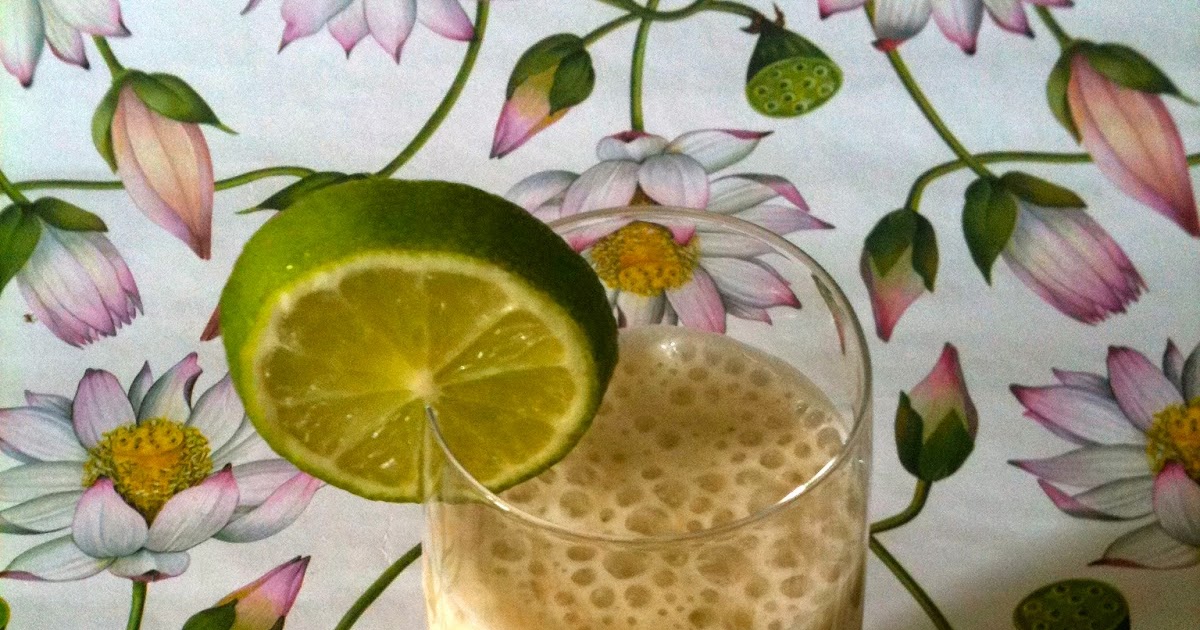 Passionately Raw! Banana Lime Coconut Smoothie