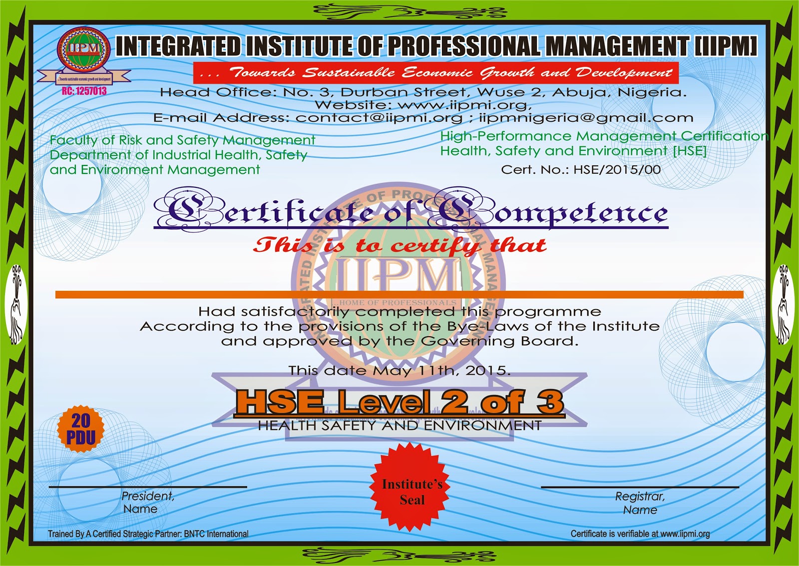 professional certificates