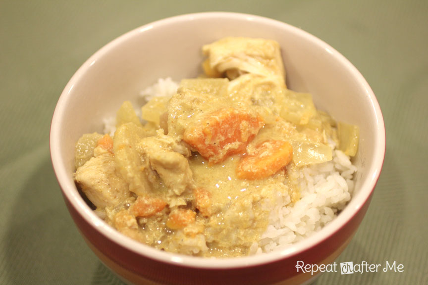Crock Pot Chicken Curry Repeat Crafter Me