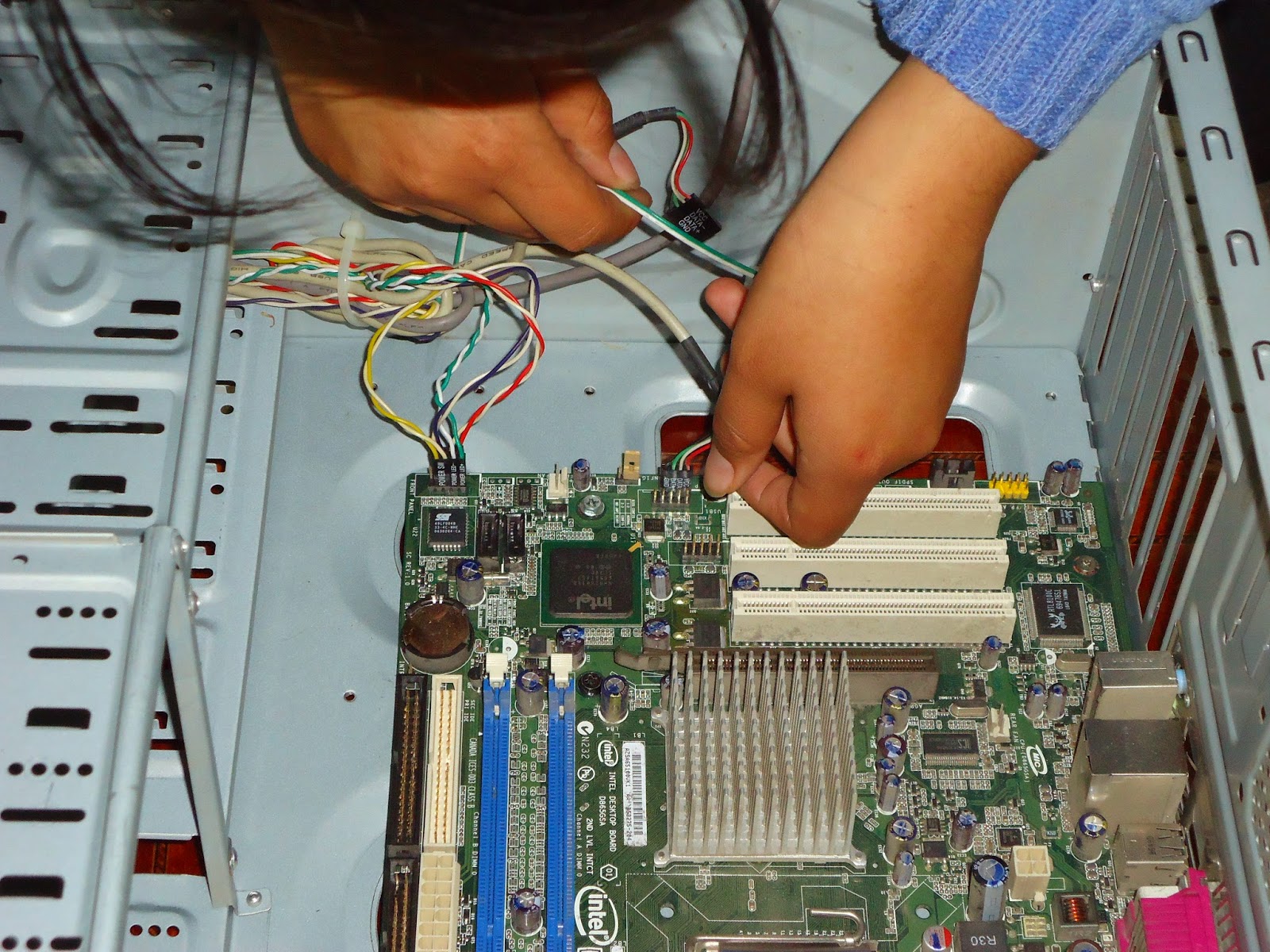 Ensamble de PC: Ensamble de PC Pasos.