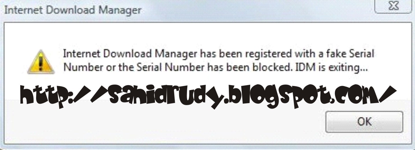 Cara Mengatasi Fake Serial Number Idm Tanpa Software Programs