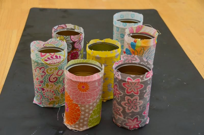 Made in Mommyland Flower Tin Can Caddy