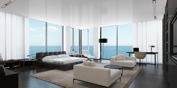 Tel Aviv Penthouse Master Bedroom Design