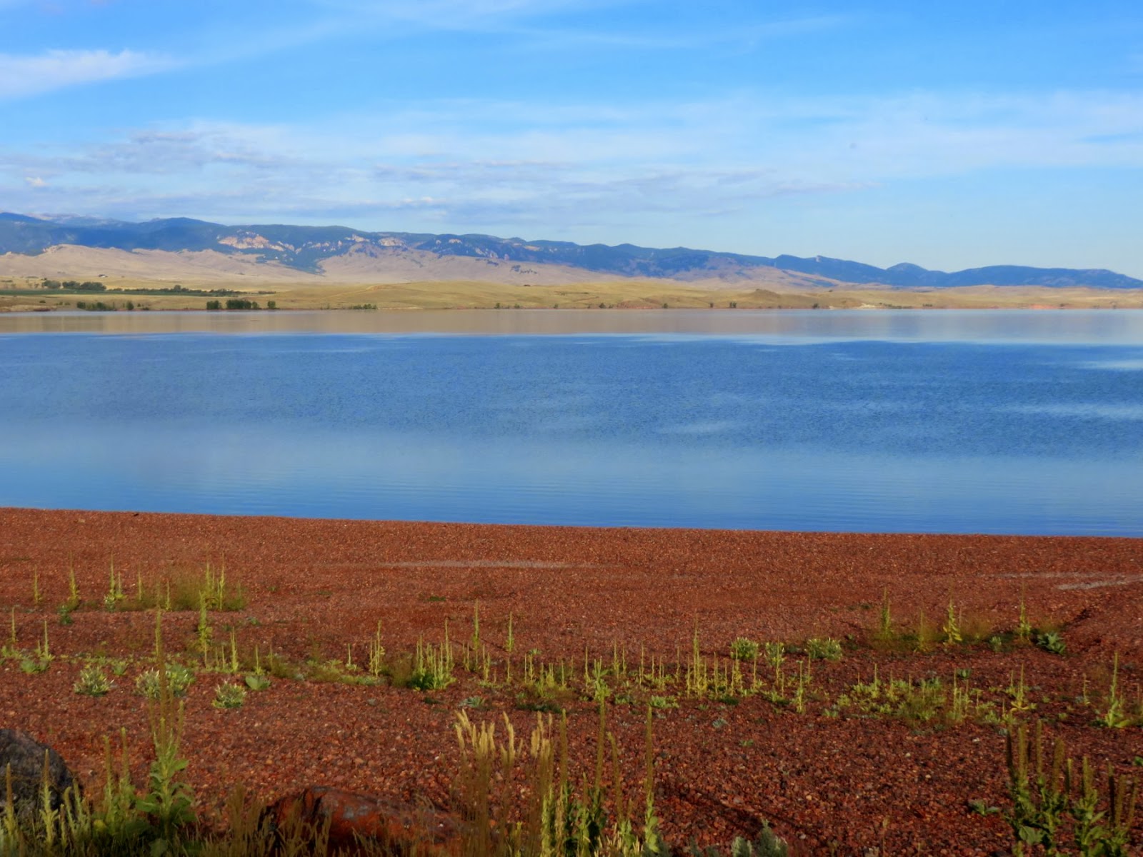 Gravel Beach Lake DeSmet