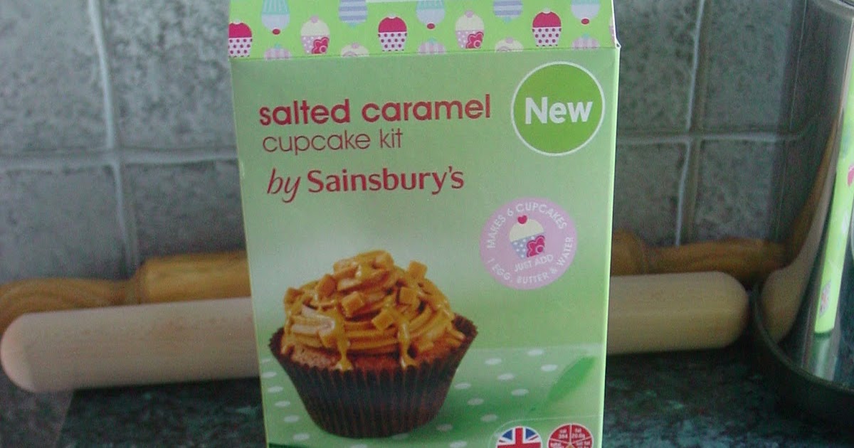 Snacks The Single Man Salted Caramel Cupcake Kit By Sainsbury S