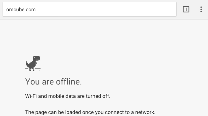 Google Chrome randomly says there is no Internet ...