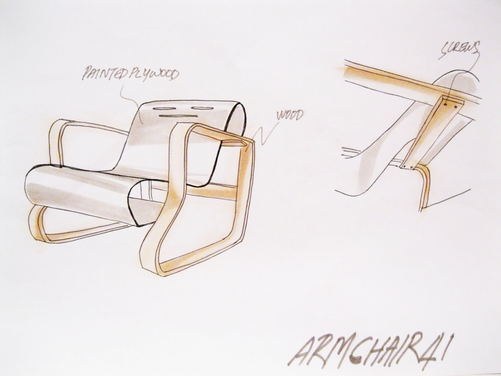 Furniture Design Sketches