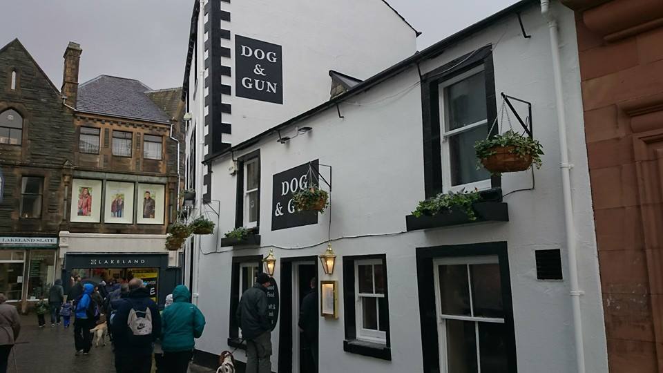Terry Abraham Review The all new Dog and Gun pub, Keswick