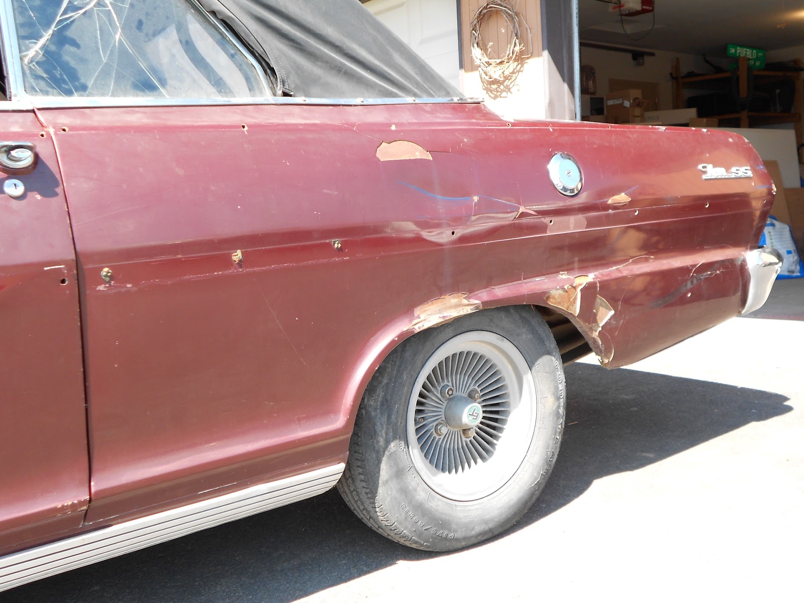 nova tackle eager damaged quarter panel left