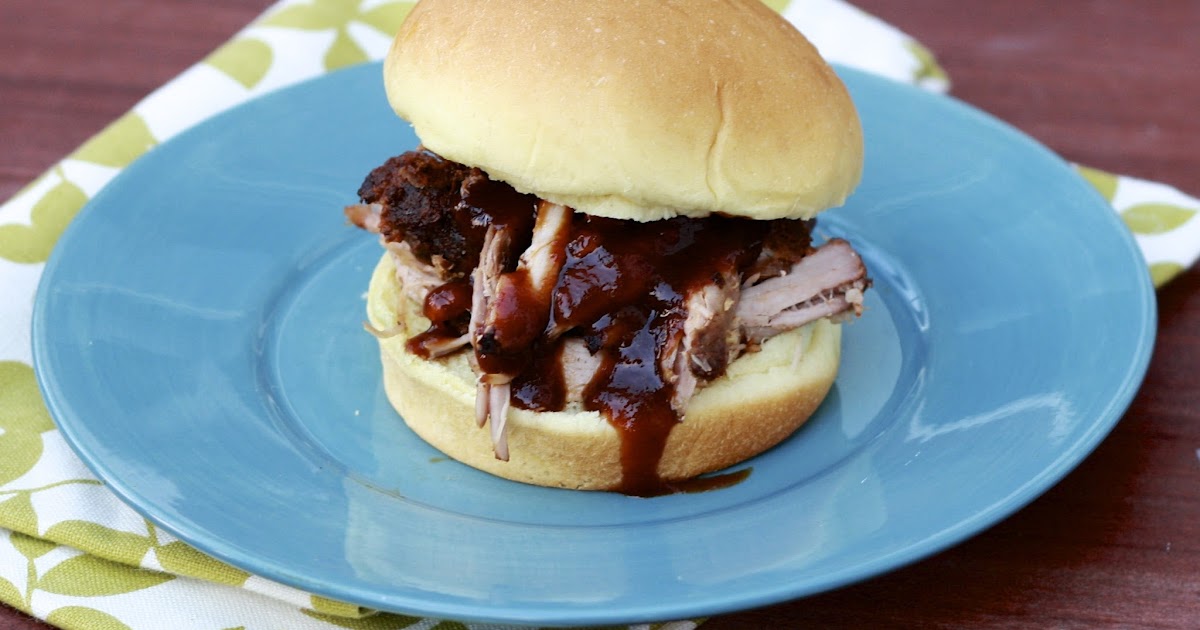 The Sweets Life Smoked Pulled Pork with Tangy BBQ Sauce