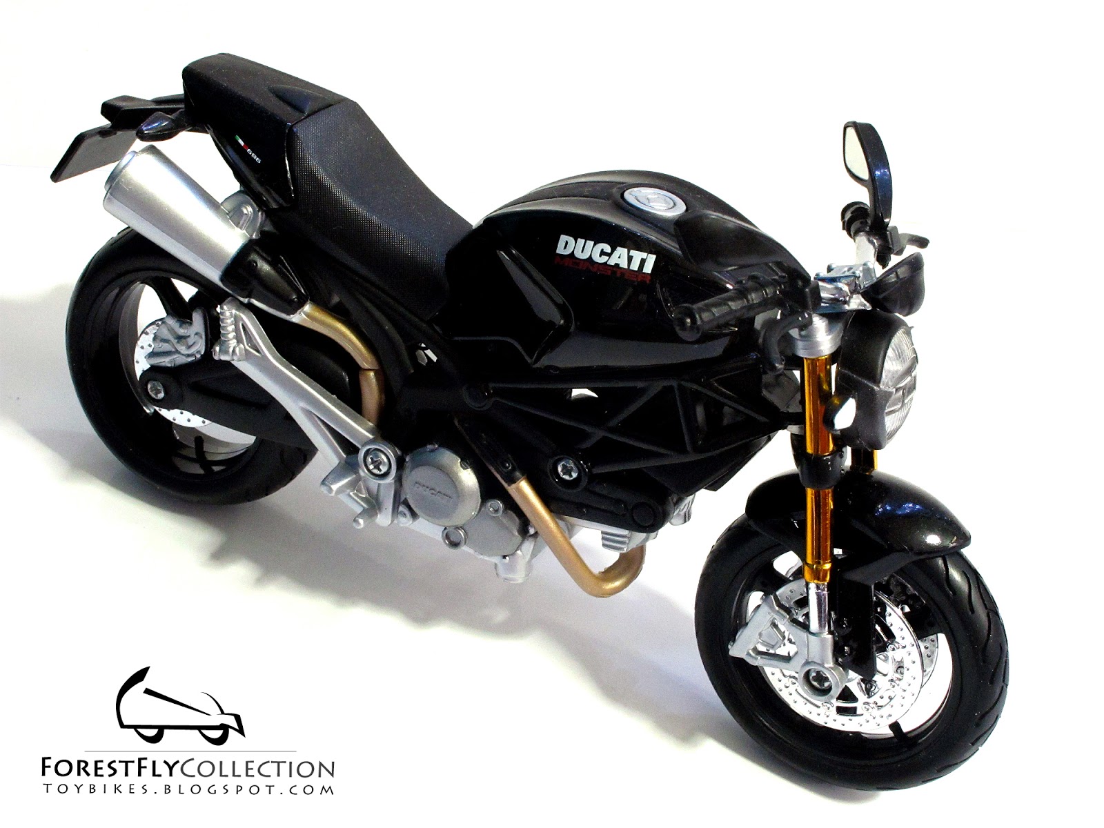 1:12 scale Ducati Monster 696 2011 Black