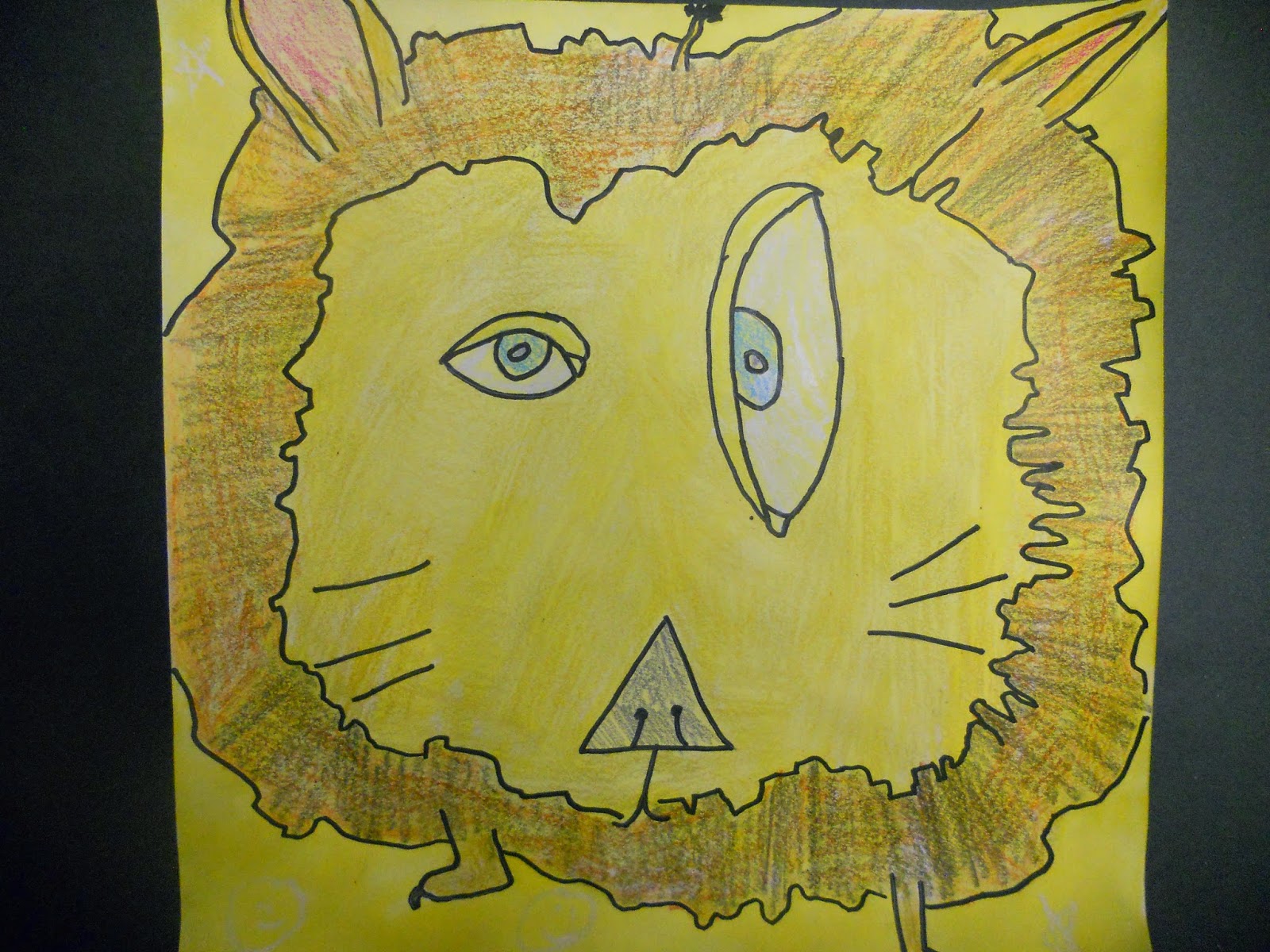 Little Dog Art Blog: 4th Grade Picasso Animals